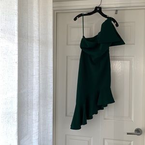 (Saints & Secrets) Emerald Green dress
